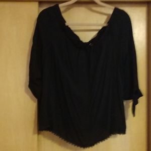 Off the shoulder blouse